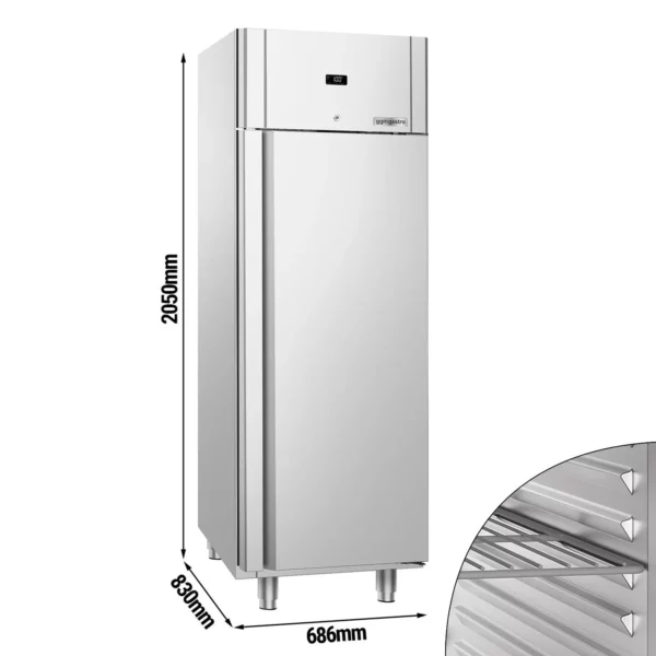 Chladnička PREMIUM - GN 2/1 - 600 litrů - s 1 dveřmi
