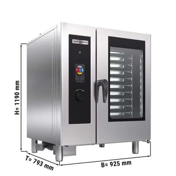 Plynový konvektomat - Touch - 10x GN 1/1 - včetně bojleru