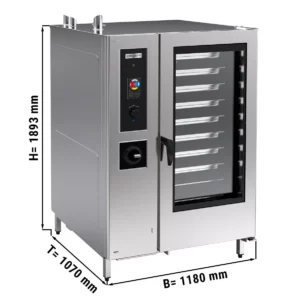 Plynový konvektomat - Touch - 40x GN 1/1 - včetně bojleru
