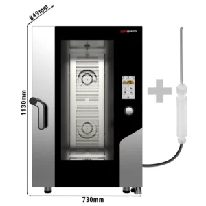 Konvektomat - Touch - 11x GN 1/1 - s mycím systémem a čidlem teploty