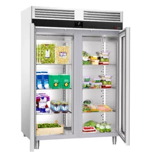 Chladnička PREMIUM - GN 2/1 - 1400 litrů - se 2 skleněnými dvířky