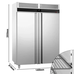 Chladnička PREMIUM - GN 2/1 - 1400 litrů - se 2 dveřmi