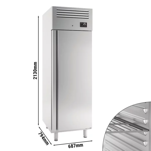 Chladnička PREMIUM PLUS - GN 2/1 - 560 litrů - s 1 dveřmi