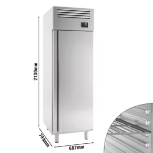 Chladnička PREMIUM PLUS - GN 2/1 - 560 litrů - s 1 dveřmi