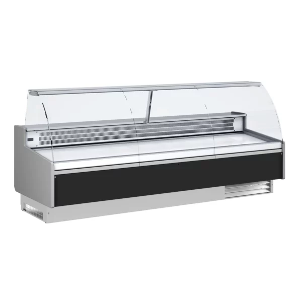 Chladící pult - 2800mm - standardně s černým předním panelem - Image 8