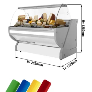 Chladící pult - 2000mm - s osvětlením
