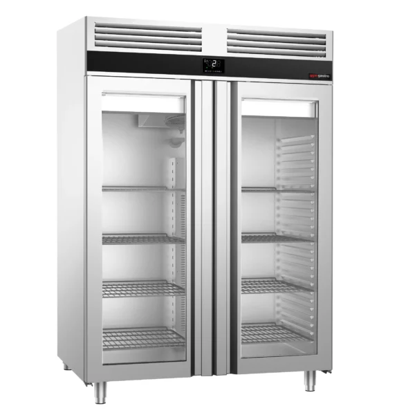 Chladnička PREMIUM - GN 2/1 - 1400 litrů - se 2 skleněnými dvířky - Image 5