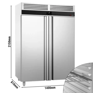 Chladnička PREMIUM - GN 2/1 - 1400 litrů - se 2 dveřmi