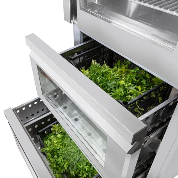 Chladnička ECO - 1200 litrů - se 2 skleněnými dveřmi - Image 7
