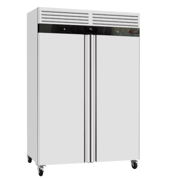 Chladnička ECO - GN 2/1 - 1400 litrů - se 2 dvířky - vnitřek dvířek z plastu - Image 7