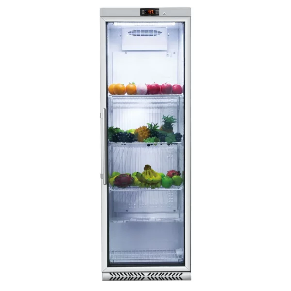 Úložná chladnička ECO - 580 litrů - s 1 skleněnými dvířky - Image 9