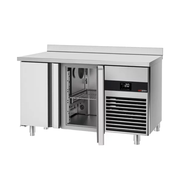 Chladící stůl PREMIUM - 1400x600mm - se 2 dveřmi a podstavcem - Image 5