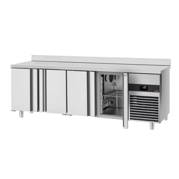 Chladící stůl PREMIUM - 2330x600mm - se 4 dveřmi a podstavcem - Image 5