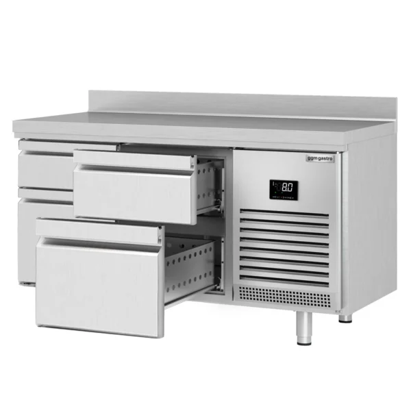 Chladící stůl PREMIUM PLUS - 1468x700 mm - 4 zásuvky a zásuvka - Image 8