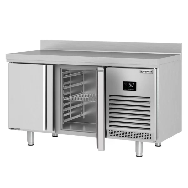 Chladící stůl PREMIUM PLUS - 1468x700 mm - se 2 dveřmi a se stojanem - Image 9
