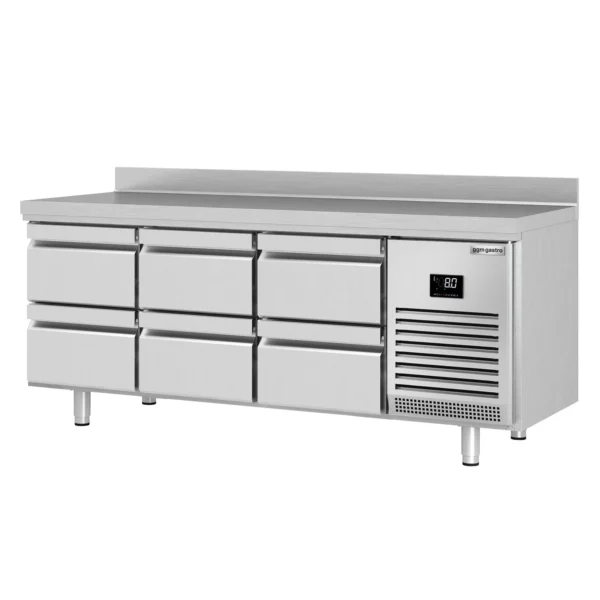 Chladící stůl PREMIUM PLUS - 1960x600mm - 6 zásuvek a zásuvka - Image 7