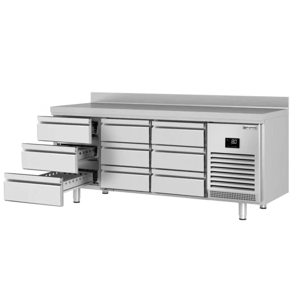 Chladící stůl PREMIUM PLUS - 1960x600mm - 9 zásuvek a zásuvka - Image 7