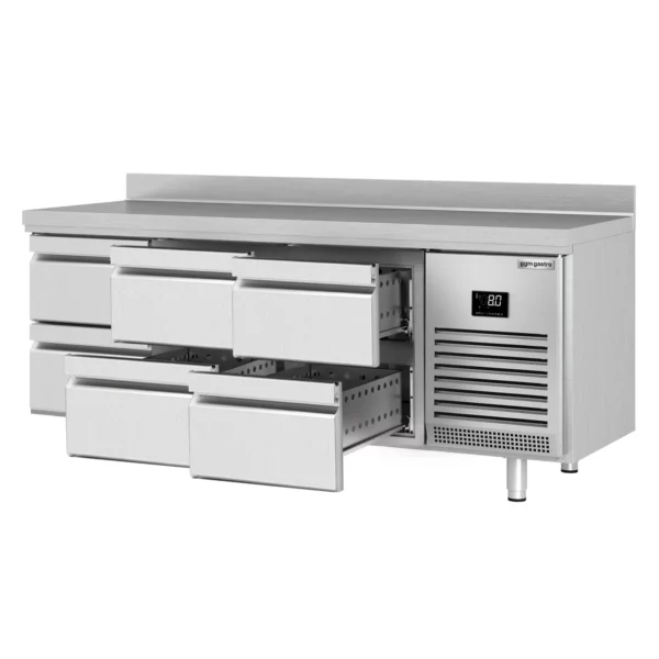 Chladící stůl PREMIUM PLUS - 1960x700mm - 6 zásuvek a zásuvka - Image 7