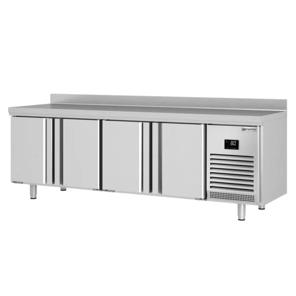 Chladící stůl PREMIUM PLUS - 2452 x 600 mm - se 4 dvířky a bez přetlaku - Image 9