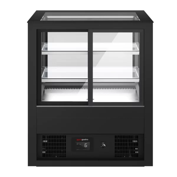 Dortová vitrína - 1210 mm - s LED osvětlením a 2 policemi - Image 8