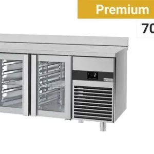 Chladicí stoly s prosklenými dveřmi 700 PREMIUM