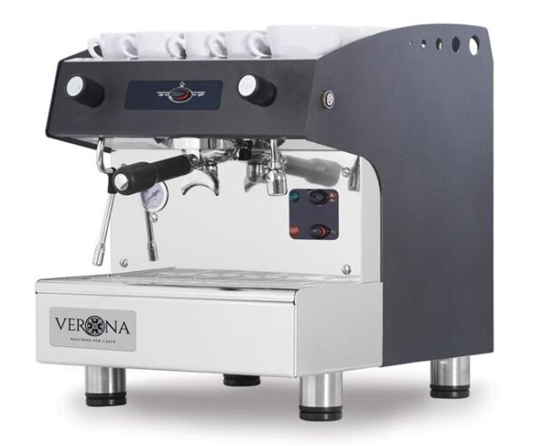Kávovar ROMEO easy, 1-pákový, poloautomat, čierny, HENDI, 230V/1800W, 375x530x(H)485mm