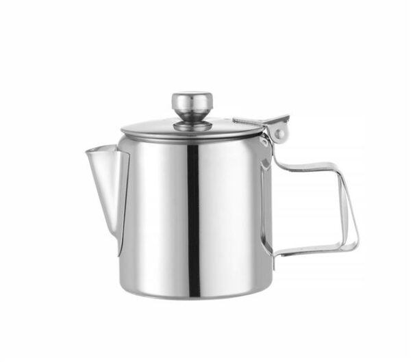 Kávový/čajový kanvica s vekom, HENDI, 0,6L, ø97x(H)142mm