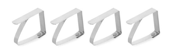 Klipy na obrusy - 4 kusov, HENDI, 4 ks, 50x10x(H)40mm