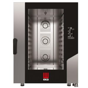 Konvekčná parná pec Millennial Black Mask Bakery, 10× 600×400 mm – elektronické ovládanie, elektrická, Tecnoeka, 400V/15500W, 850x1035x(H)1130mm