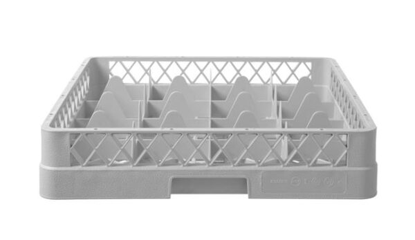 Koš na sklo 500 x 500 mm, HENDI, 25 přihrádek, 500x500x(H)104mm - Image 4