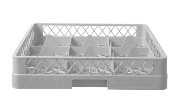 Koš na sklo 500 x 500 mm, HENDI, 25 přihrádek, 500x500x(H)104mm - Image 6