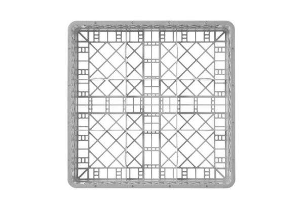 Koš na sklo 500 x 500 mm, HENDI, 25 přihrádek, 500x500x(H)104mm - Image 7