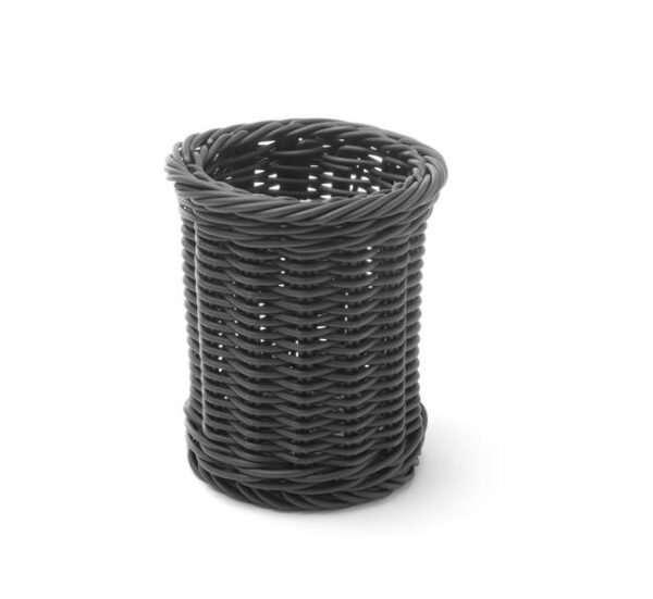 Košík na příbory, HENDI, Černá, ø100x(H)120mm - Image 2