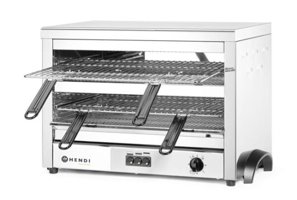 Salamander s křemíkovými tělesy – 4500 W – GN 1/1 | Hendi 264331 - Image 3