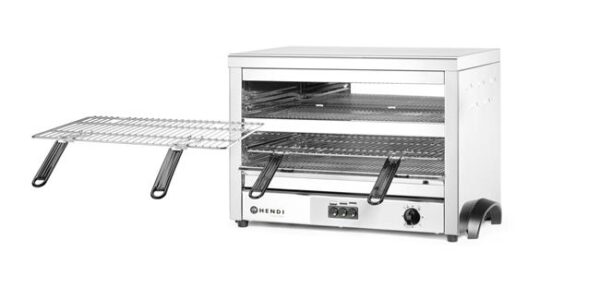 Salamander s křemíkovými tělesy – 4500 W – GN 1/1 | Hendi 264331 - Image 4
