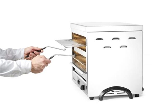 Salamander s křemíkovými tělesy – 4500 W – GN 1/1 | Hendi 264331 - Image 6