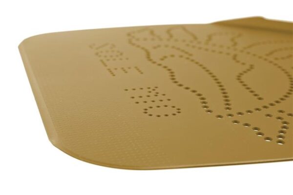 Lopata na pizzu Sole Mio perforovaná, Lilly Codroipo, 1700x330mm - Image 4