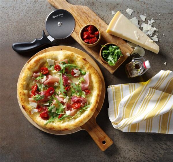 Lopata na pizzu s krátkou rukojetí, perforovaná, čtvercová, HENDI, 350x710mm - Image 2