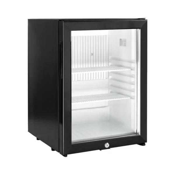 Minibar chladnička - s 1 skleněnými dveřmi - tichá & uzamykatelná - Image 7