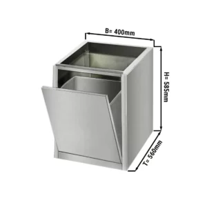Odpadkový koš - modul spodní stavby 400x560mm