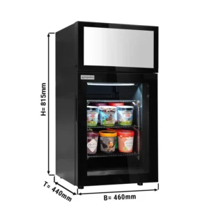 Minibar mrazák - 460 mm - s reklamním displejem