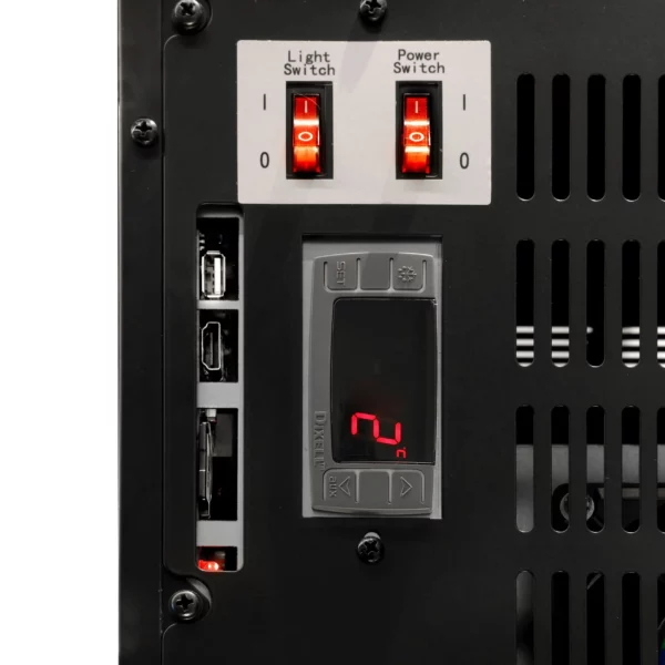 Minibar mrazák - 460 mm - s reklamním displejem - Image 5
