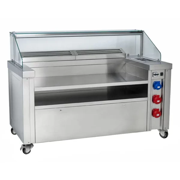 Mobilní varná stanice - 1600x850mm - výška: 1170mm - Image 15