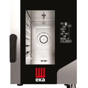 Konvekční parní trouba Millennial Black Mask Gastro Compact 6x GN 1/1, elektrická, elektronické ovládání, Tecnoeka, 400V/7800W, 500x930x(H)700mm