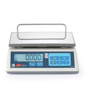 Maloobchodná váha LCD s legalizáciou, rad EGE, 15 kg, TEM, 325x320x(H)160mm