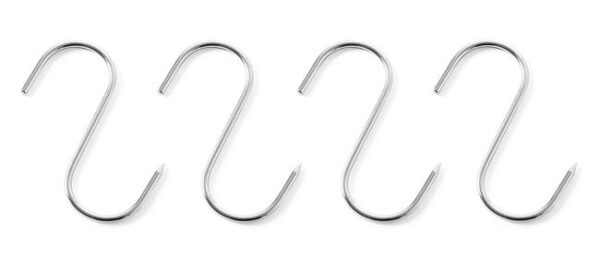 Řeznické háky – sada 4 ks., HENDI, 4 ks, 90x4mm - Image 2