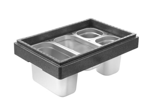 Nastavený rám pro tepelně izolační nádobu GN 1/1, HENDI, Profi Line, 707906 a 707968, 600x400x(H)85mm - Image 3
