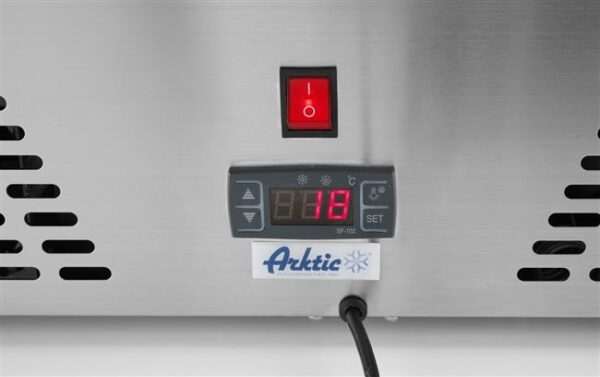 Nastavitelná chladící vitrína, Arktic, 67L, 230V/105W, 775x615x(H)235mm - Image 13