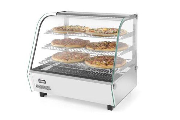 Nastavitelná topná vitrína, HENDI, 120 litrů, 230V/1100W, 685x575x(H)680mm - Image 2