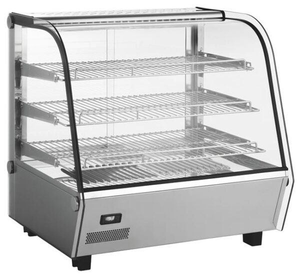 Nastavitelná topná vitrína, HENDI, 120 litrů, 230V/1100W, 685x575x(H)680mm - Image 3
